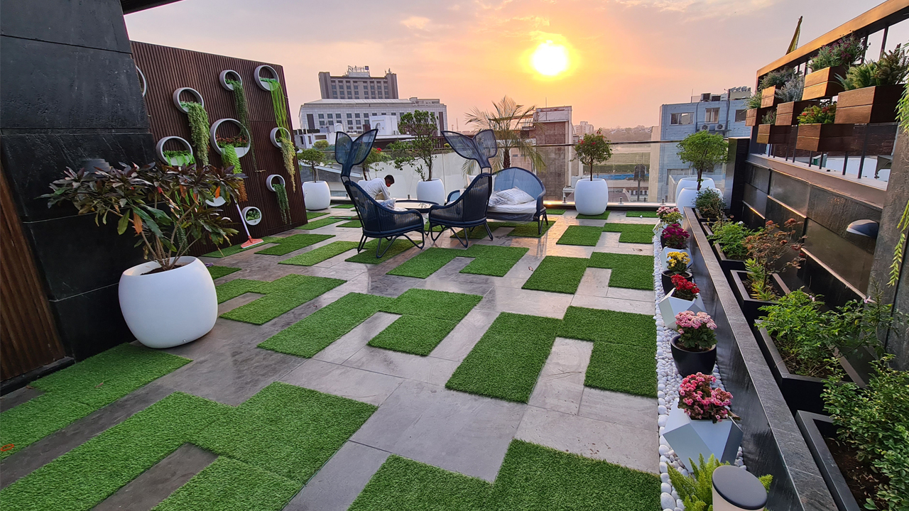 Terrace Garden Designers in Delhi 